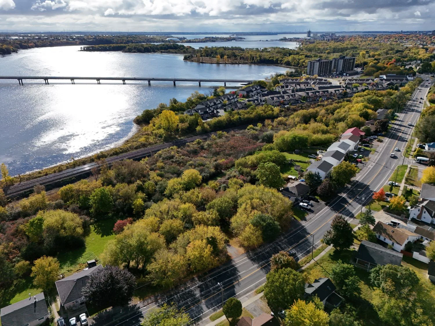 Cataraqui Commons site context, Kingston, Ontario